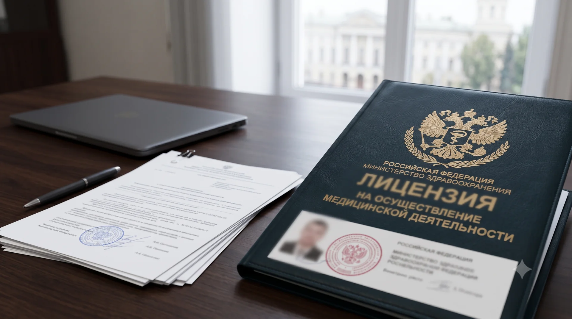 Лицензия на медицинскую деятельность и документы клиники